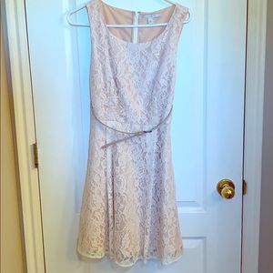 Ivory and Cream Lace Dress